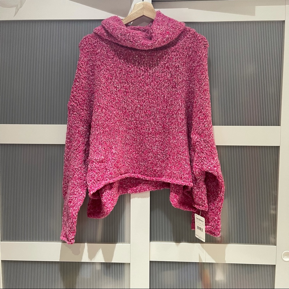 NEW Free People BFF cowl neck cozy sweater